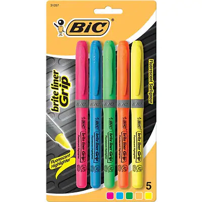 Bic Brite Liner Highlighters