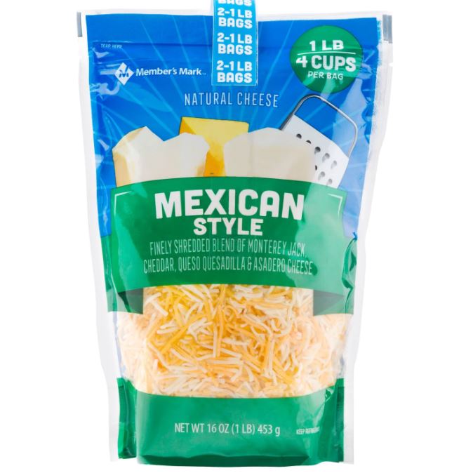 Member's Mark Mexican Blend Shredded Cheese 16oz